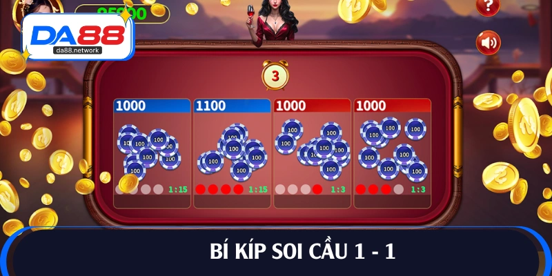 Chơi cầu 1 - 1 thắng lớn dễ dàng, đổi đời cực khủng